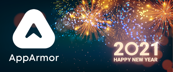 AppArmorMobile's tweet image. Happy New Year! 🎉 from all of us here at #AppArmor. Here's to a great #2021 #happynewyear
