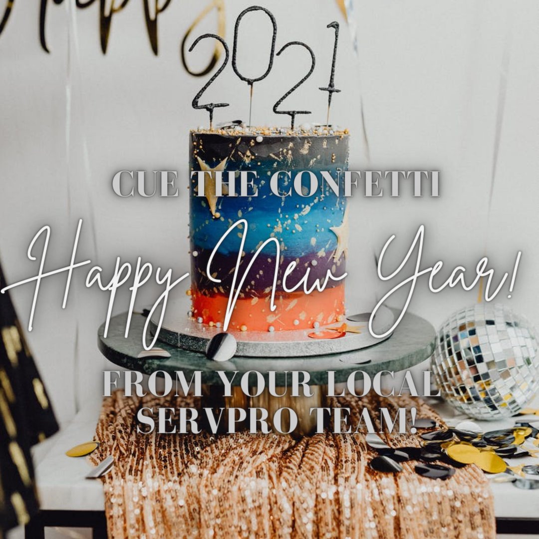 Happy New YEAR! Let's make the most of 2021!
#2021 #newyearday #jan2021 #newyear #happynewyear! #SERVPROofCherryHillHaddonfield