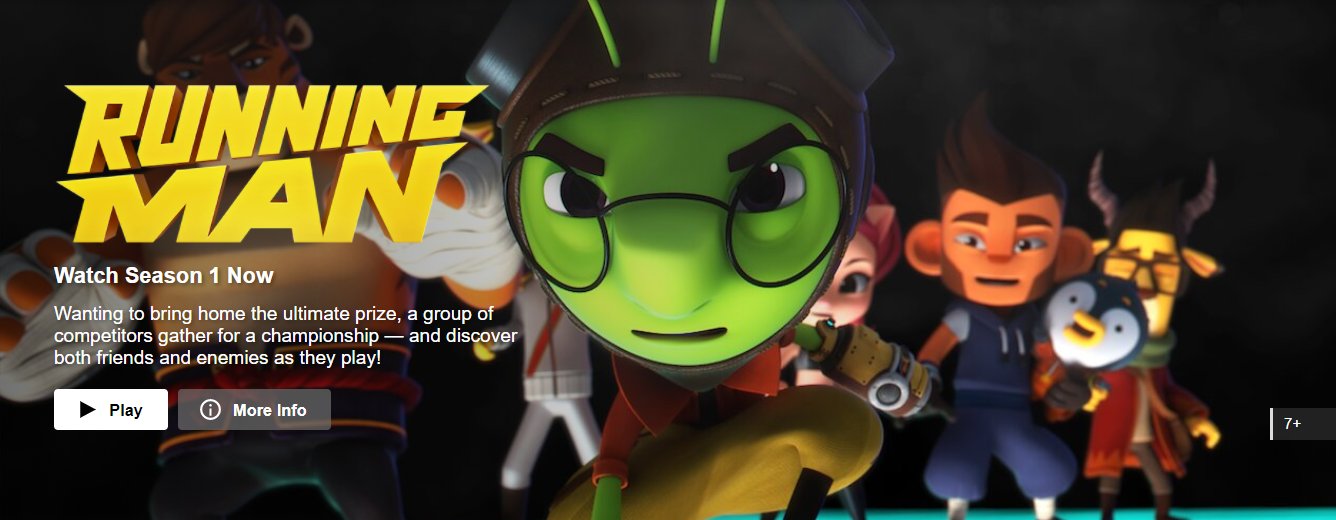 Running Man Forever Thank You Kwang Soo On Twitter Running Man Animation Is Now Streaming On Netflix Watch It Like The Running Man Let S Support This One Maybe One Day