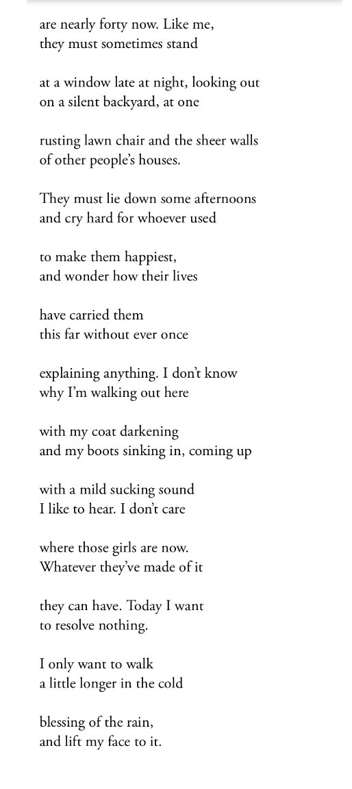 ‘Today I want to resolve nothing’ New Years Day by Kim Addonizio (thanks and love to @rachelnalong for introducing me to this poem)