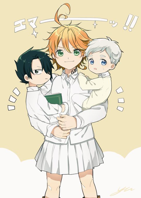 約束のネバーのtwitterイラスト検索結果 古い順