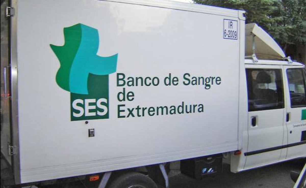 El Banco de Sangre de Extremadura recorrerá casi 12.000 kilómetros en enero para recoger más de 3.800 donaciones