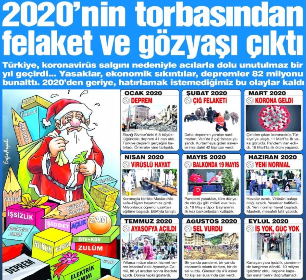 ismailcatakli's tweet photo. Ayasofya’nın açılışını 2020’nin felaketleri arasında sayan zihniyet!
Herşey aslına rücu edermiş! https://t.co/fc203kn0uB