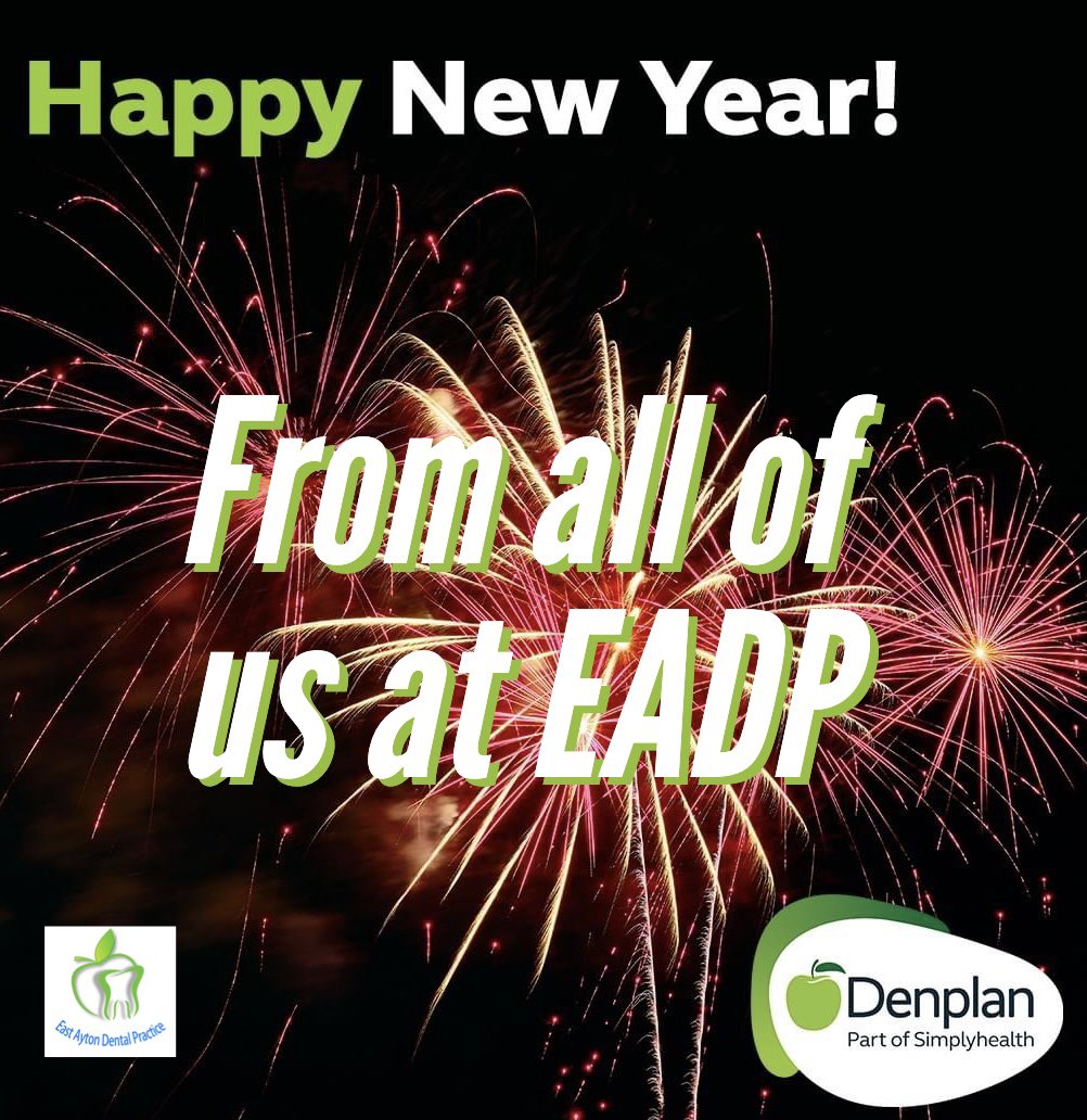 MickyShack's tweet photo. Happy New Year🎉 from all the team at #eastaytondental All the best for #2021 #staysafe We look forward to seeing you all throughout the year to come @denplan https://t.co/cif8vlxywi