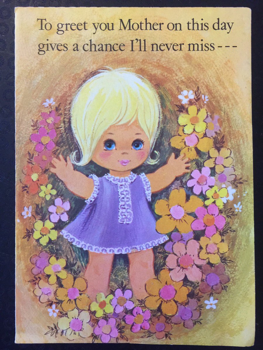 WatsonsVintage's tweet photo. NEW LISTING - QUITE POSSIBLY THE CUTEST MOTHER’S DAY CARD EVER AND I ONLY HAVE ONE AVAILABLE in my #etsyshop: EXTREMELY RARE &amp; Stunning Circa 1950s Pop-Up Vintage/Retro/#KitschMothersDayCard #SweetDesign #VintageCard https://t.co/QVLC9hwxAE #RareCard #Circa1950s #CuteCard #Sweet https://t.co/sLy6DlLKyo