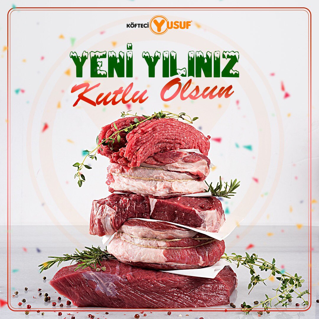 Yeni Yılınız Kutlu Olsun!
#hayatıtadındayaşa #taze #ekonomik #hesaplıkasap #dönery #ekmekarasıy #yusufburger #burgery #dürümy #yolboyulezzetleri #sucuky #Hosgeldin2021