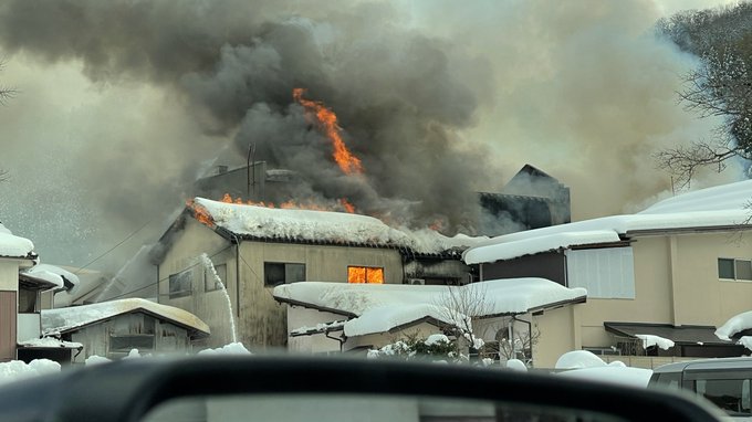 火災 札幌市白石区で建物火災 東米里で火事ヤバイ 場所は 札幌市白石区東米里 Matomehub まとめハブ