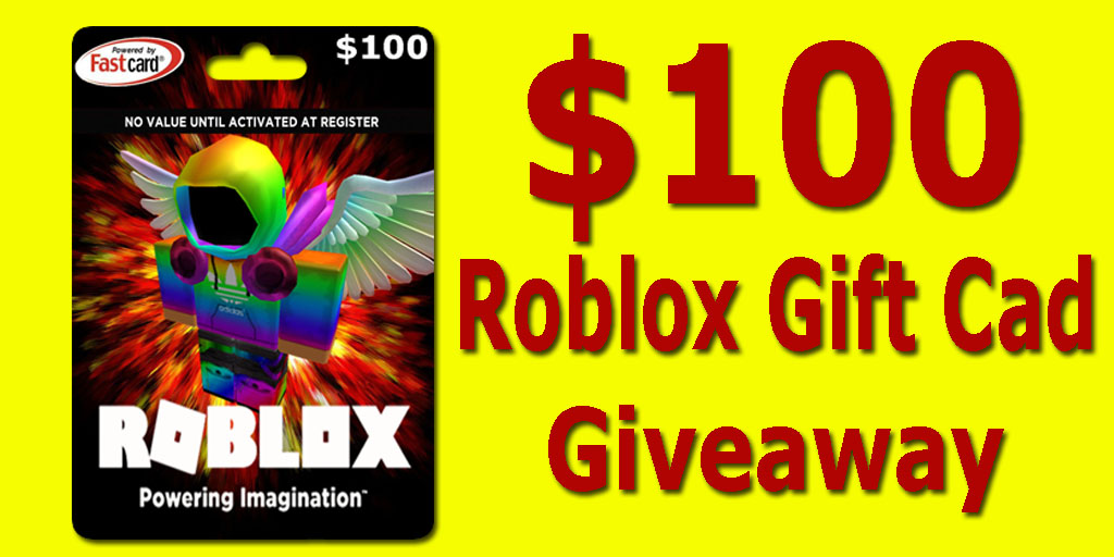 FREE $5, $10, $25, $50 and $100 Roblox Gift Card Generator Giveaway