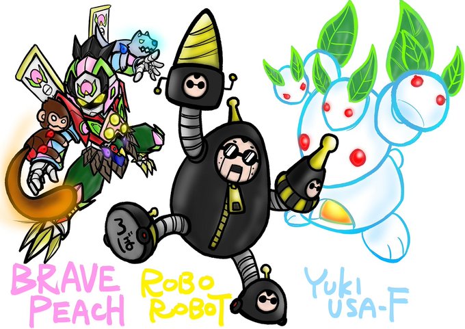 オリジナルメダロットのtwitterイラスト検索結果 古い順