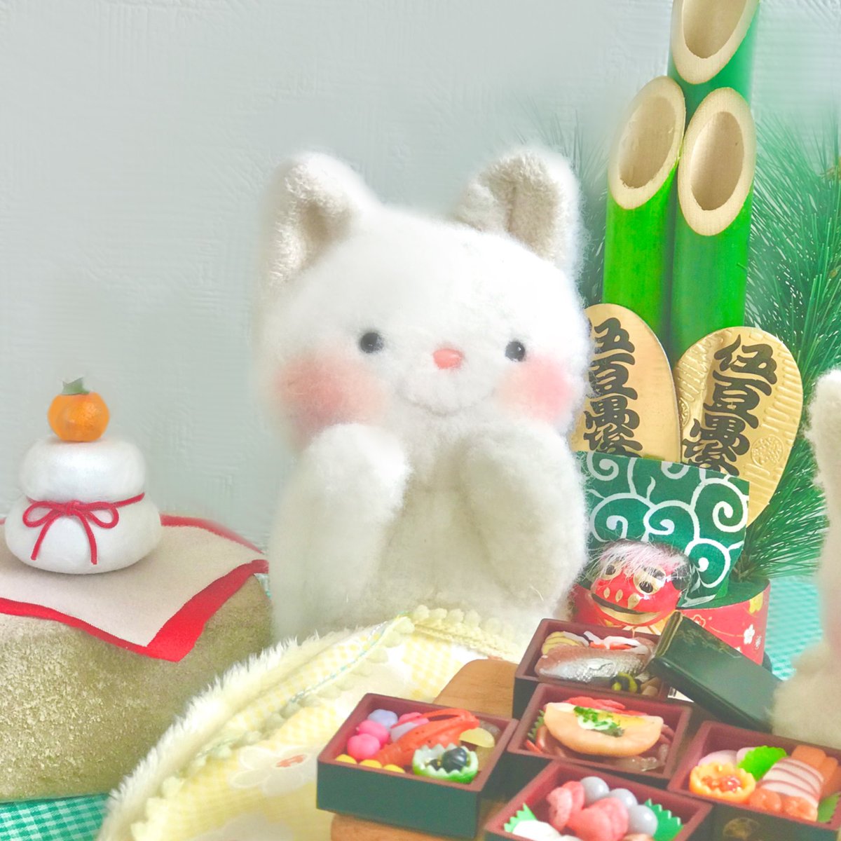 お節料理食べて🍱初詣に行って⛩
のんびなお正月を過ごしてますにゃん😽😽💤