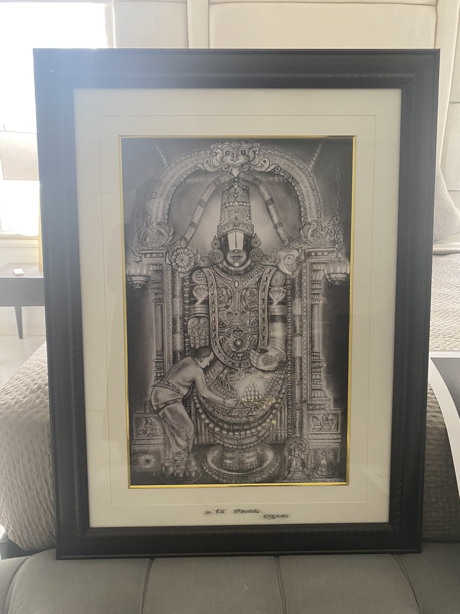 THE MOST PRICELESS GIFT I RECEIVED FROM OUR BELOVED
BRAHMANANDAM GARU.
45 DAYS OF WORK .
HAND DRAWN PENCIL SKETCH . THANK YOU 🙏🏽 https://t.co/DNvGd3iv3B