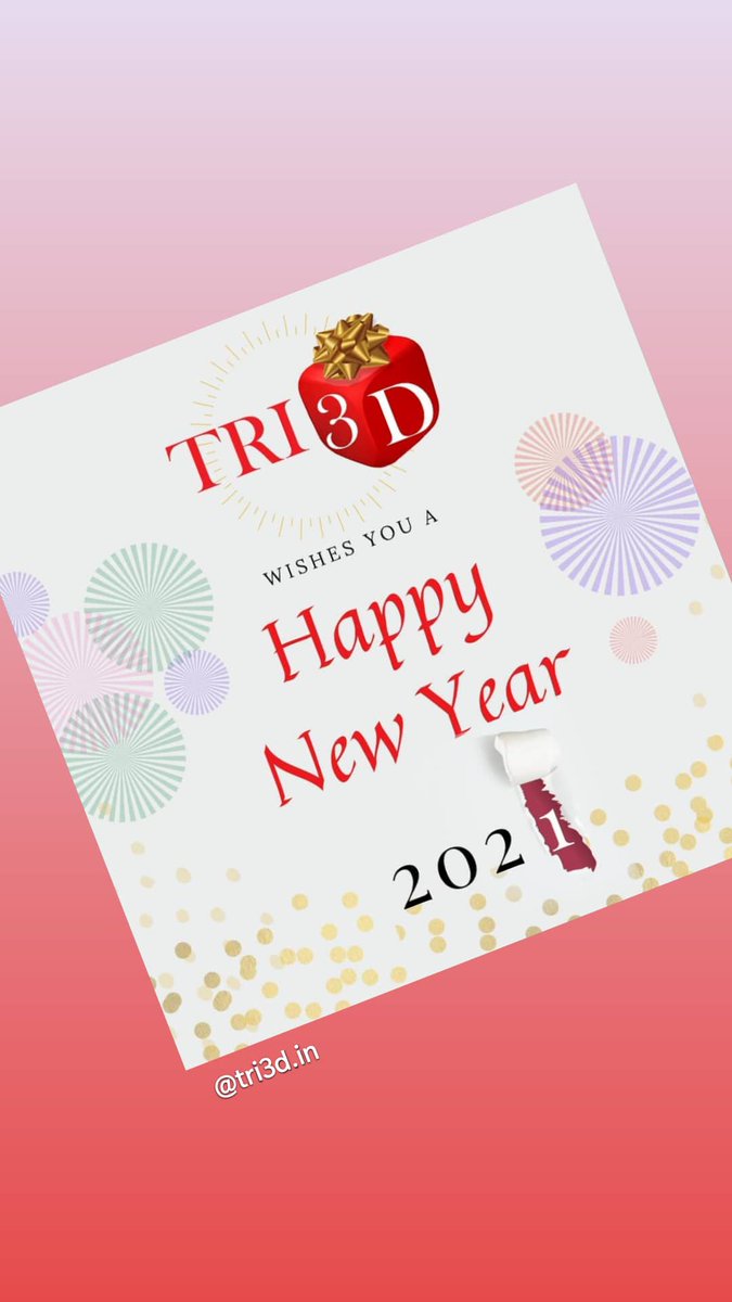 InTRI3D's tweet photo. Wishing you all a very happy new year!!! https://t.co/IVe8PioSSX