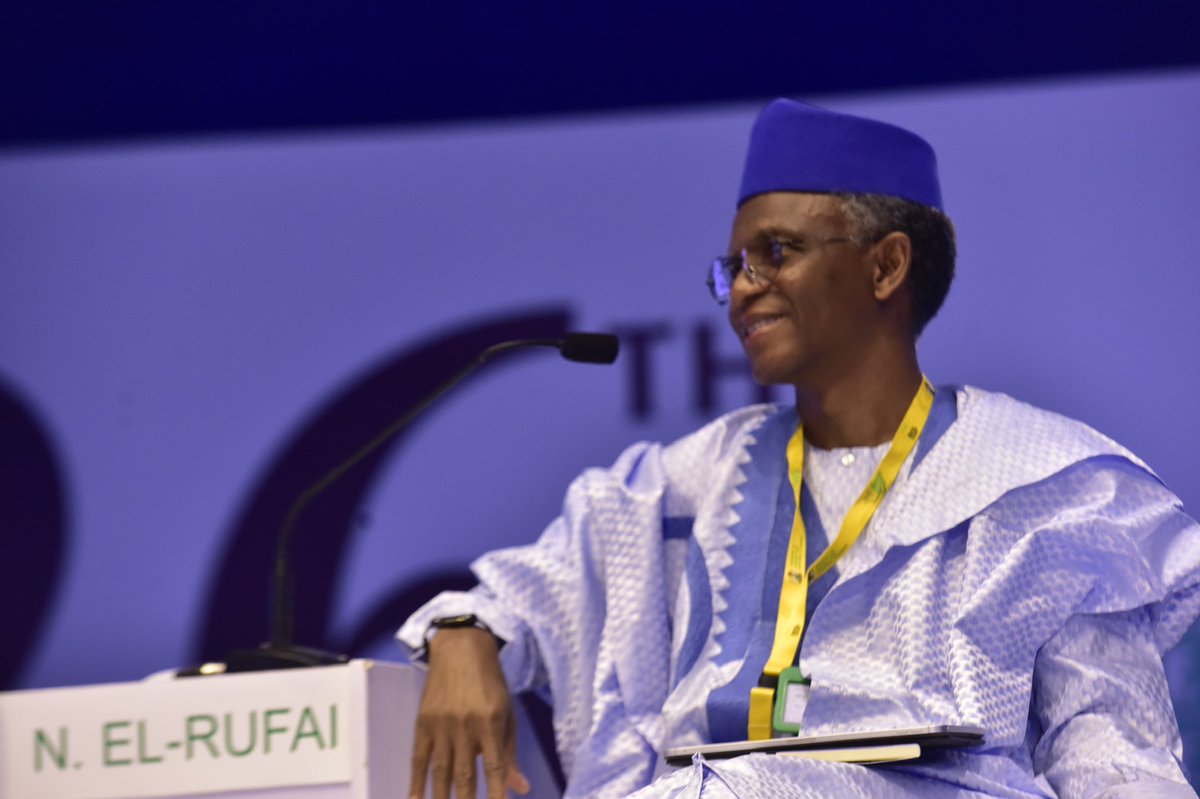 Governor of Kaduna (@govkaduna) on Twitter photo Malam Nasir <a href="/elrufai/">Nasir Ahmad El-Rufai</a> has wished the people of Kaduna State a happy 2021. He praised citizens for their resilience amidst challenges, appealed for peace in our communities and pledged that his government will sustain its resolute focus on development of people and infrastructure Malam Nasir <a href="/elrufai/">Nasir Ahmad El-Rufai</a> has wished the people of Kaduna State a happy 2021. He praised citizens for their resilience amidst challenges, appealed for peace in our communities and pledged that his government will sustain its resolute focus on development of people and infrastructure
