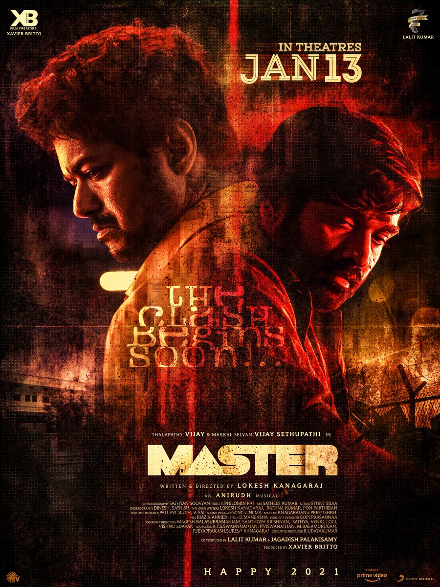 TeamGhilliz's tweet photo. Happy new year nanba, always be happy. 🤩

Indha #Master new year, no tension baby! 🤗 #NewYear2021 https://t.co/bcDtTLNKgJ