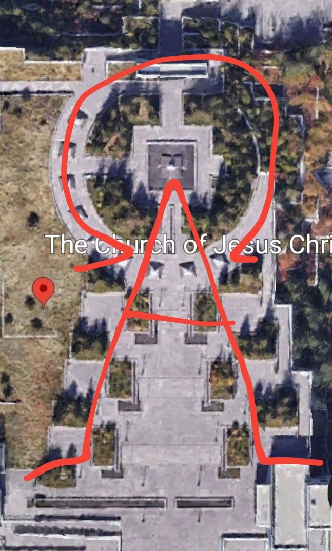 This phenomenon is the Alpha and the Omega. The beginning and the end. One eternal round.WHO is the Alpha and the Omega? This is symbolized in the sphere and pillar or column of fire that is represented by the steeples and angel-topped spheres. An O and an A.