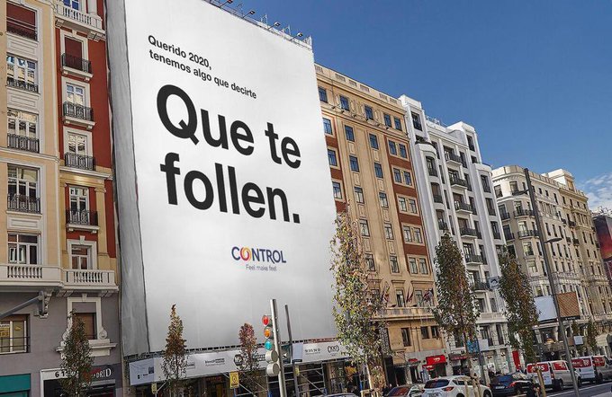 1 pic. Os deseo a todos (incluso a mi) lo que todos deseamos a 2020.
Feliz empotramiento en 2021 ! https://t