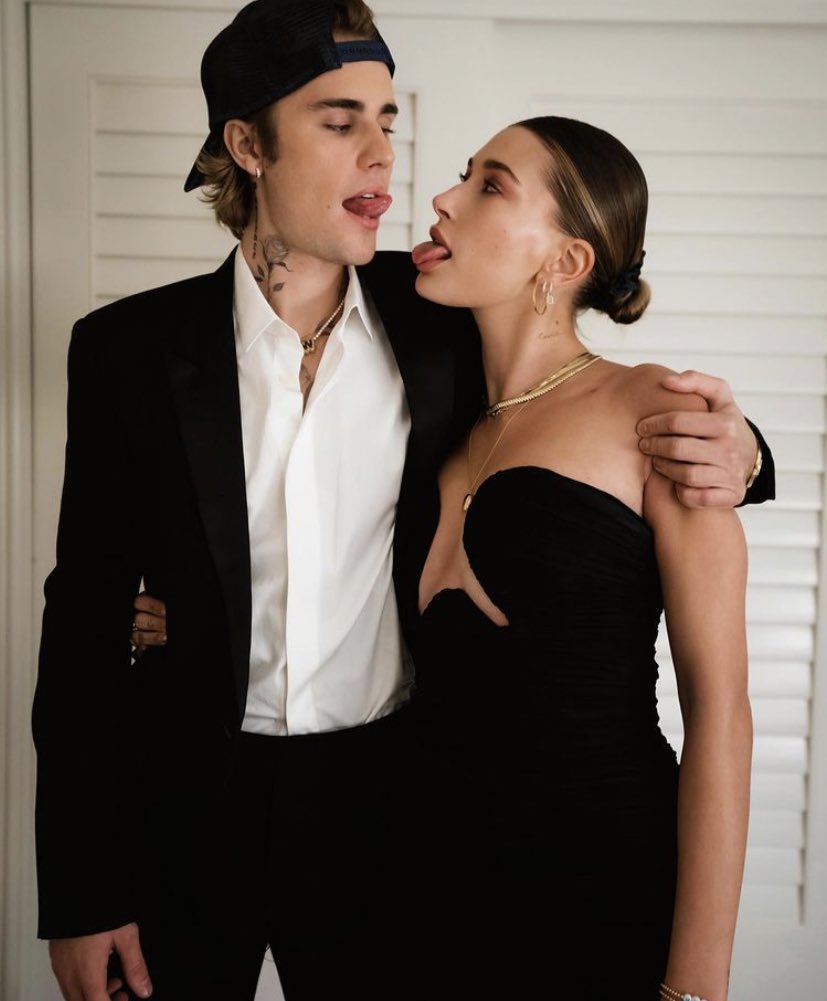 The most powerful couple goes to justin and hailey bieber