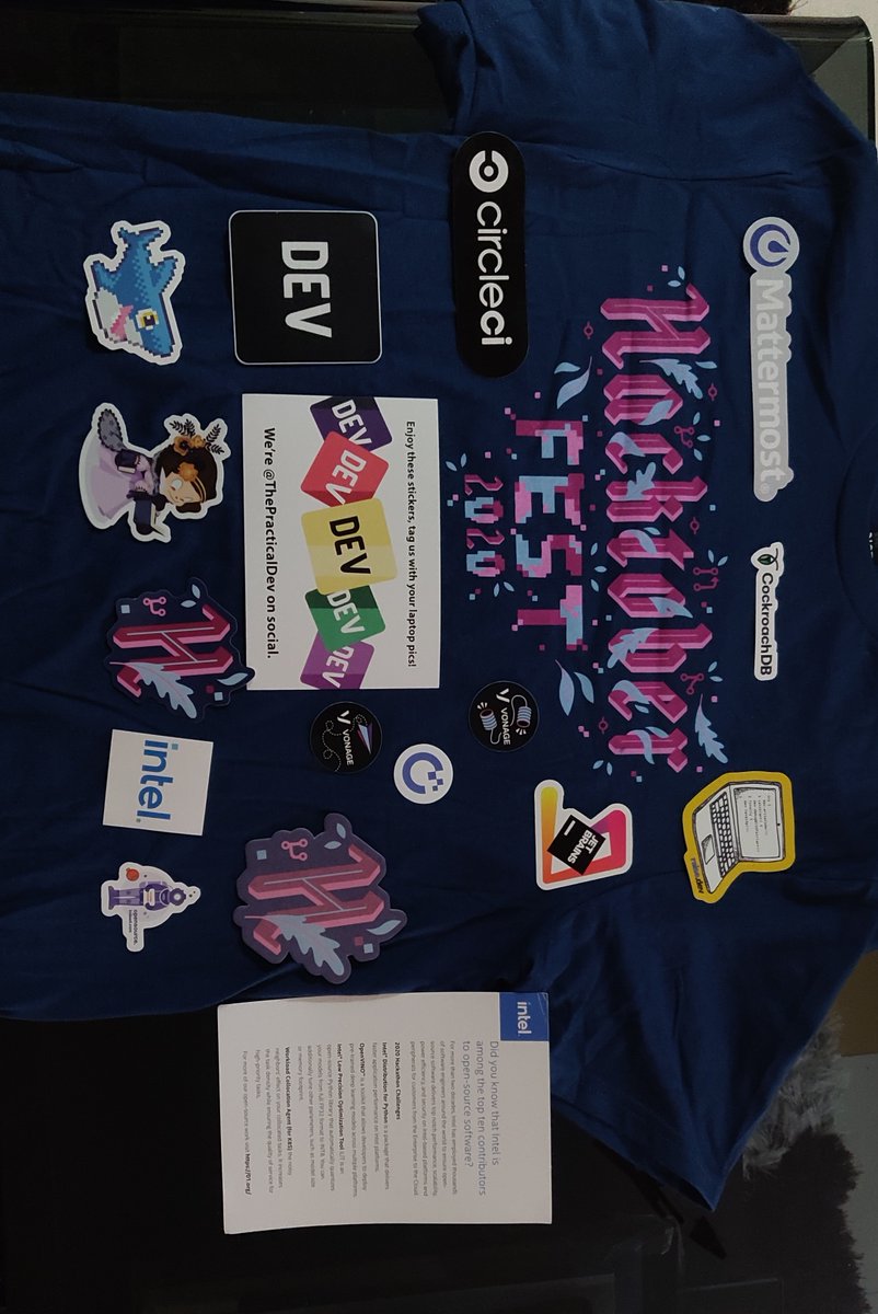 _Autodidactic's tweet image. And got them finally🔥. Thank you @digitalocean @hacktoberfest for giving me a great start in 2021 and also shout out to one and only star⭐️and my inspiration @eddiejaoude 
#OpenSource #hacktoberfest2020