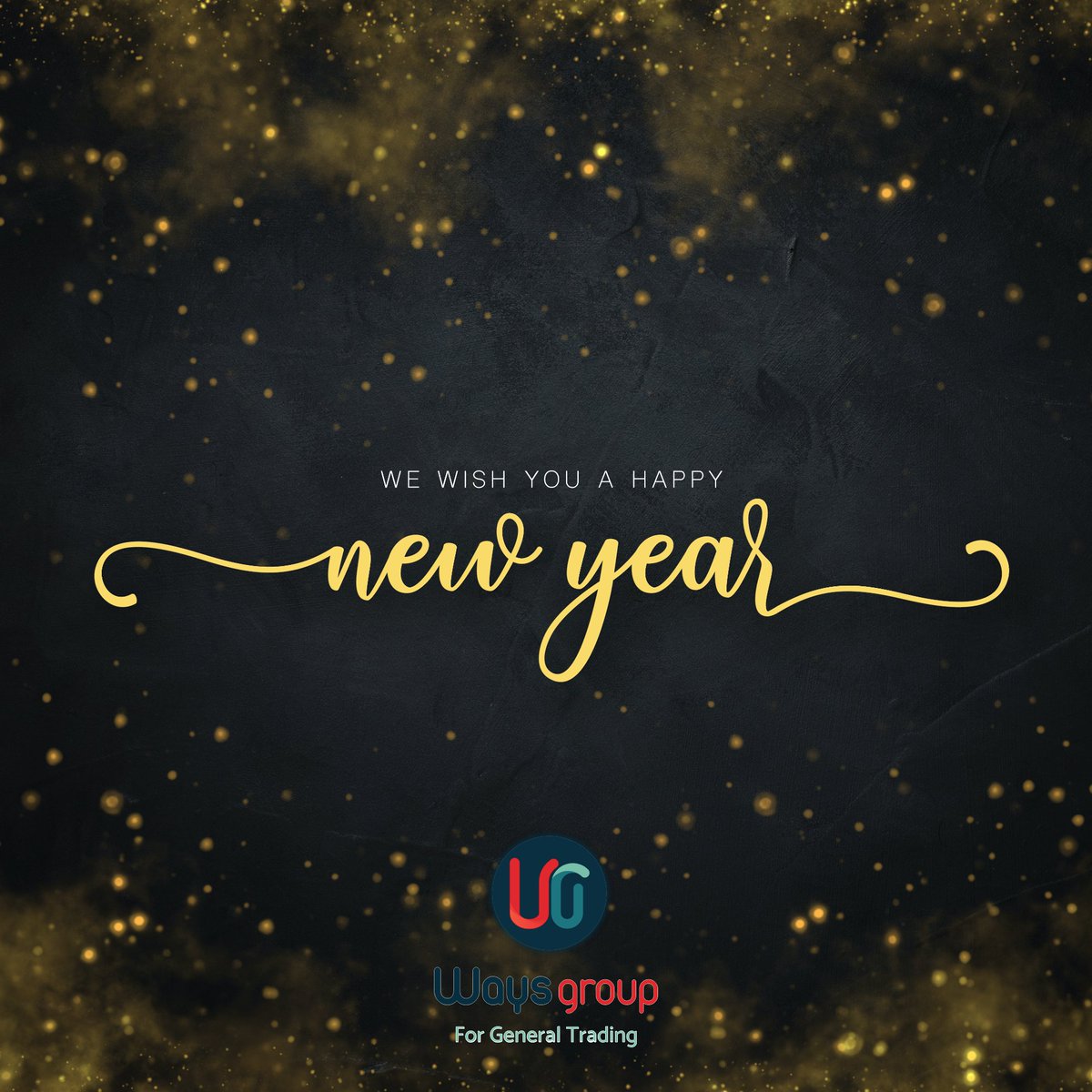 waysgroup's tweet image. وايز جروب تتمني لكم عام سعيد