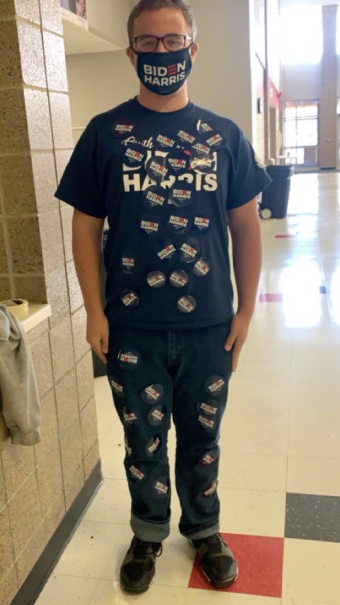 End of October I went to IA to go see Biden at a rally and got very close to the stage. In November we had this crazy thing called Election Day or election week. On Election Day I was an election worker at my county election center