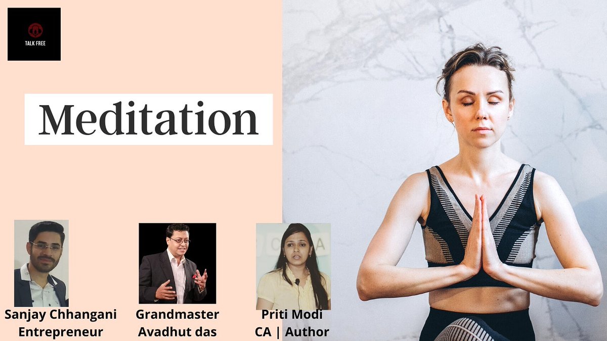 TalkFree6's tweet photo. https://t.co/ZONpvMVLOA
Click click click
Happy New Year 2021.
Last year was mentally taxing. Learn the best way of meditating with Grandmaster Avadhut Das. 

#TalkFree #LiveItUpWithPritiModi
#meditationforhappylife #Hello2021 #Happy2021 #Bye2020 #newbeginnings https://t.co/M7r2j76poY