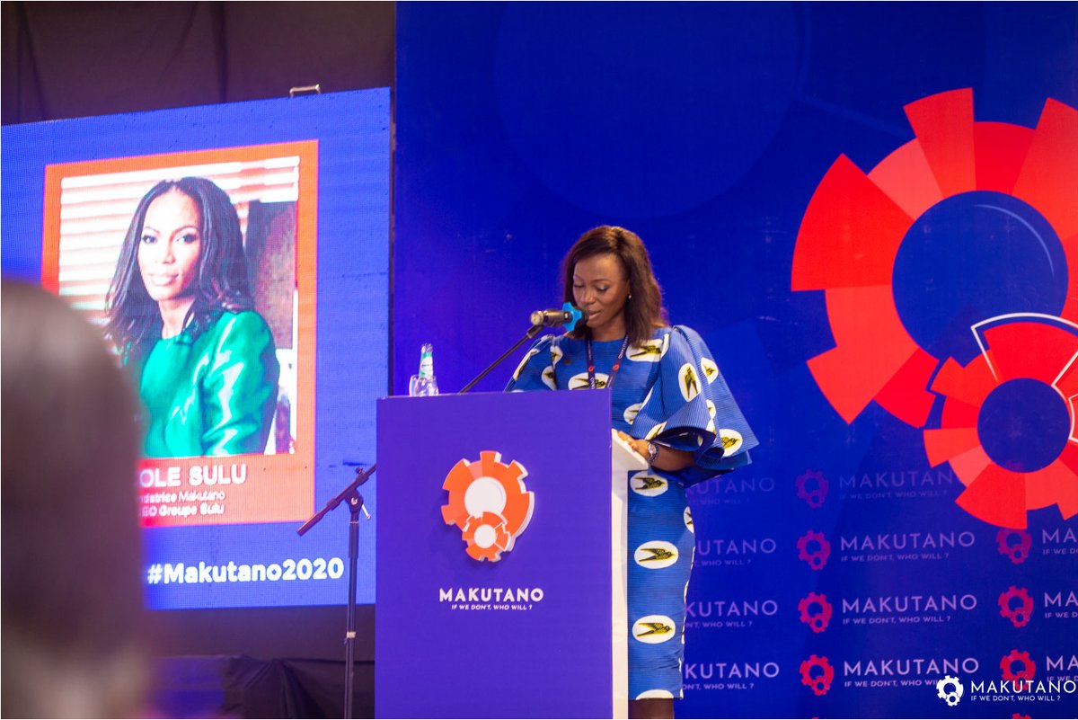 BelgiqueRDCongo's tweet photo. Nicole Sulu, femme d’affaires, fondatrice Réseau d'Affaires &amp; #ThinKTankRDC se bat pour créer des opportunités d’affaires en RDC 🇨🇩 à travers le Forum Makutano @SultaniMakutano dont la 6ième édition a pu réunir un grand nombre de décideurs &amp; d’entrepreneurs. #FeministFridayRDC 👏 https://t.co/39O1MzUYki