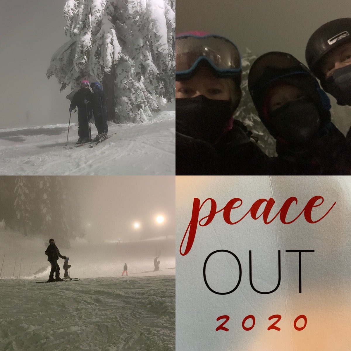 What a year! Thank you for the love, kindness and laughter. 2020 taught me that connection from my true and authentic village is what truly matters 💕#peaceout2020