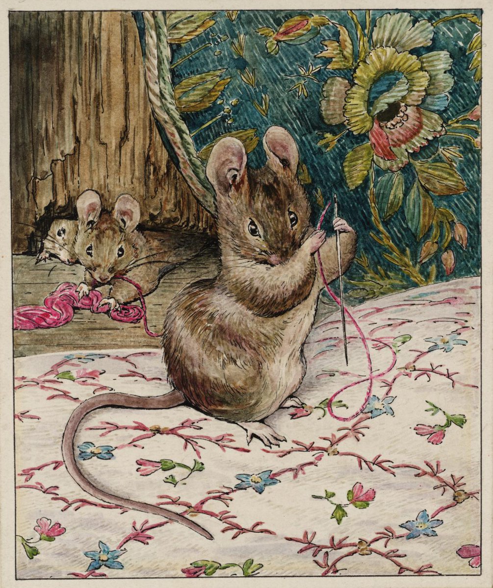 'Believe there is a great power silently working for all things good, behave yourself and never mind the rest.' - Beatrix Potter

Happy New Year everyone. 🐭 bit.ly/38wEcVY