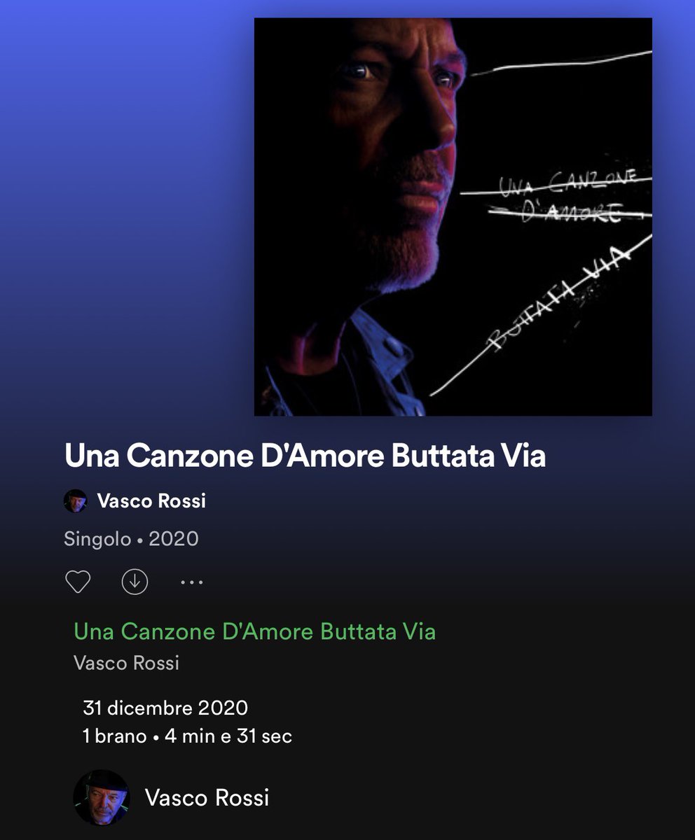 carlomuscatello's tweet photo. L’anno comincia con una nuova canzone di #Vasco
Dunque comincia bene...
#VascoRossi ⁦@vascorossi⁩ ⁦@VascoRossiFC⁩ ⁦@taniasachs⁩ https://t.co/rPrbLseslD