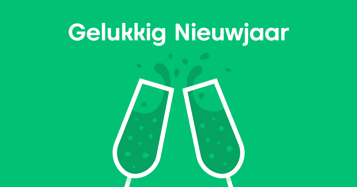 Ook van ons allemaal een gelukkig nieuwjaar gewenst. 🥂 En dat je internetverbinding altijd sterk genoeg mag zijn voor alle videocalls. 😉 #happynewyearwishes