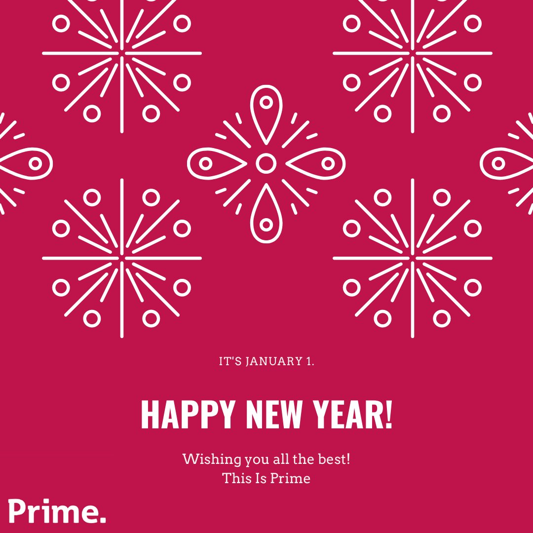 Happy New Year!

Keep an eye on Prime because we have some big news coming to you all soon! 👀