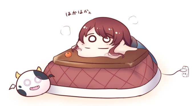甜花ちゃん、おこたでとける・・・! 