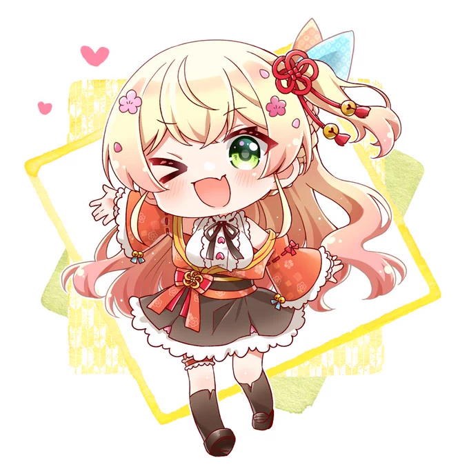 ねねちの新衣装が可愛すぎ問題!!!!(ハーフアップの差分あり)
#ねねアルバム 