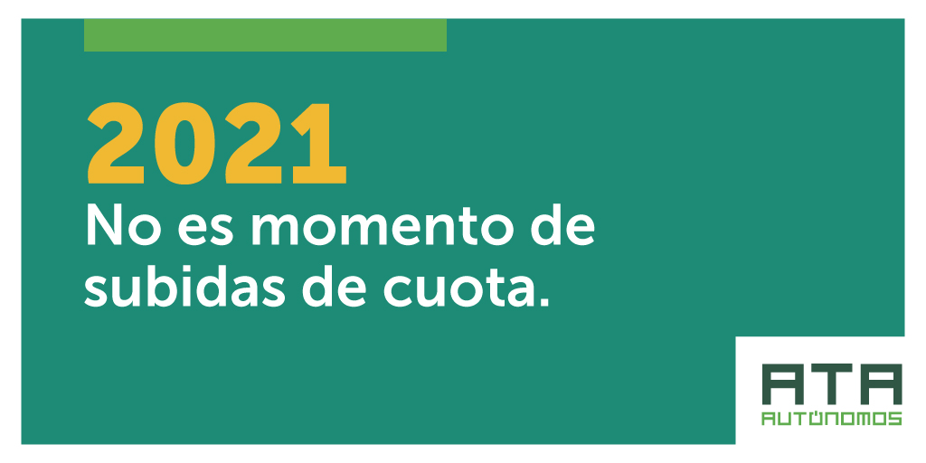 autonomosata's tweet photo. 🟢La subida de octubre y la prevista para enero se pactó en el año 2018, cuando la economía crecía al ritmo del 3%, ahora estamos cayendo un 12%.  

"Somos el único país de Europa que subirá impuestos y cotizaciones a los autónomos en 2021", @lorenzoamor_ata https://t.co/QlLoqzUWQG
