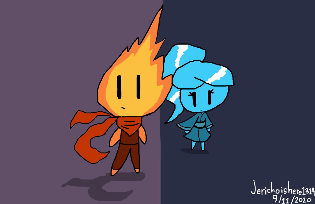 Jerichoishere1314 on X: ok so here is my fireboy and watergirl