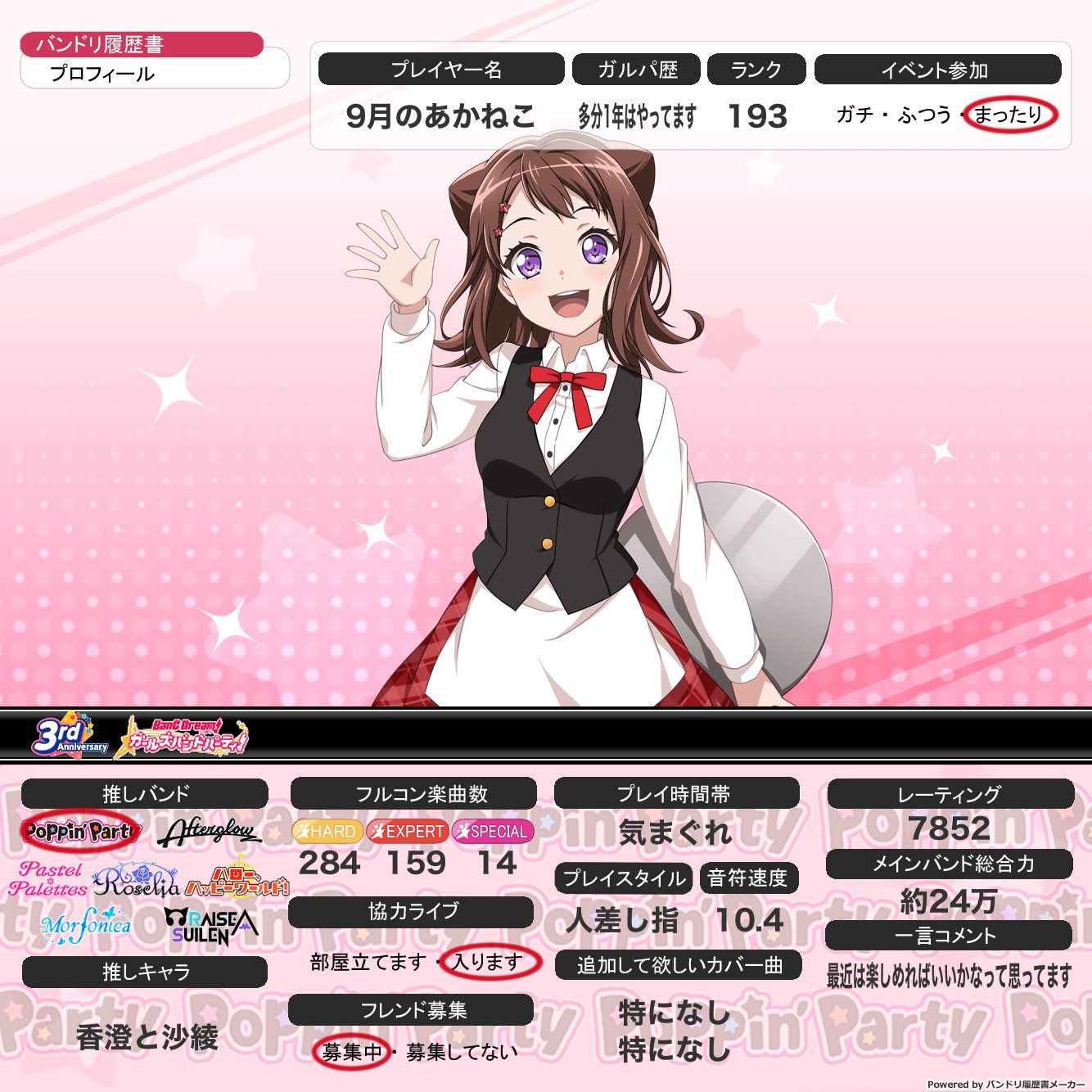 9月のあかねこ視力おじいちゃん Septembeakaneko Twitter