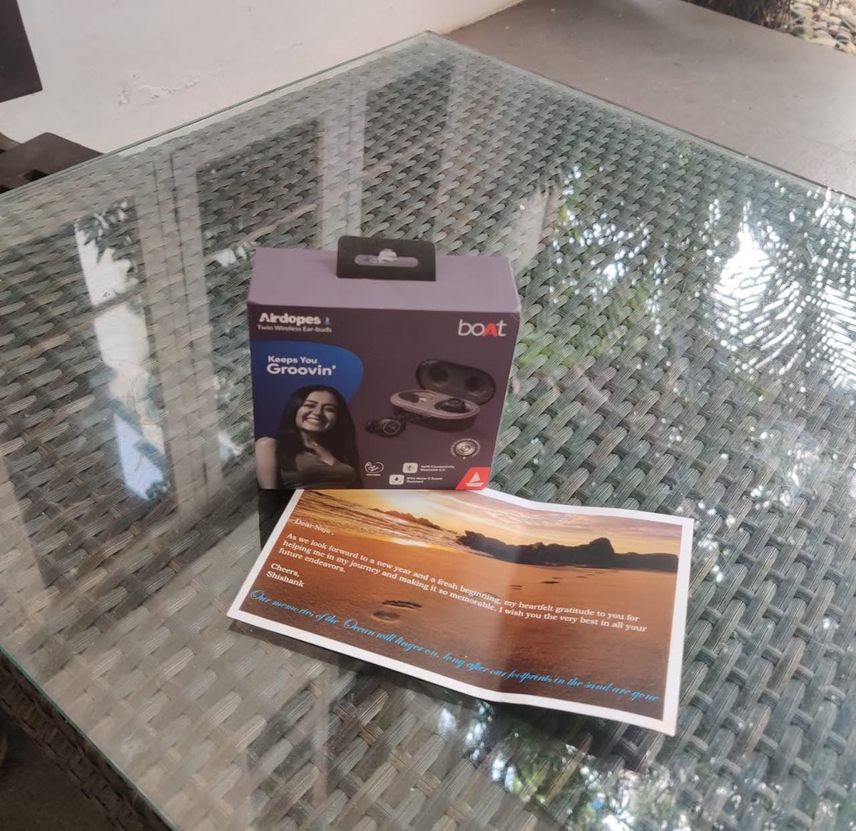 najudmohan's tweet photo. No matter how hard 2020 was, a sweet New Year gift for a wonderful year ahead @Gupta_Shishank #Infosys https://t.co/B2ZnToHoL0