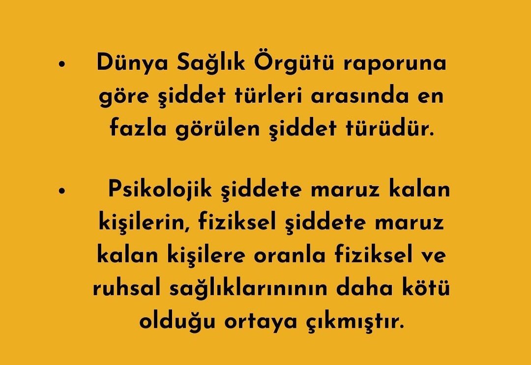 Psikolojik Şiddetin Karşısında (@siddetins) on Twitter photo 
