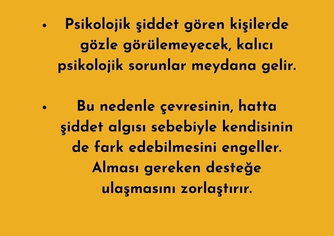 Psikolojik Şiddetin Karşısında (@siddetins) on Twitter photo 