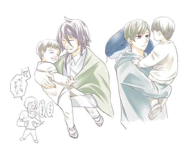 抱っこのtwitterイラスト検索結果