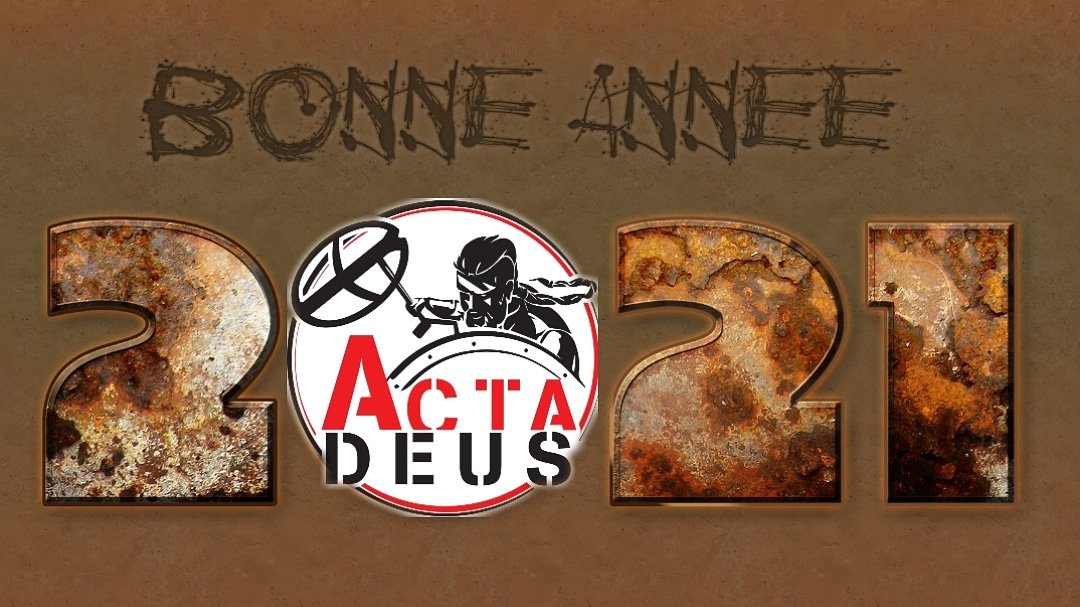 ACTADEUS's tweet image. Bonne année 2021 à tous 👍😉