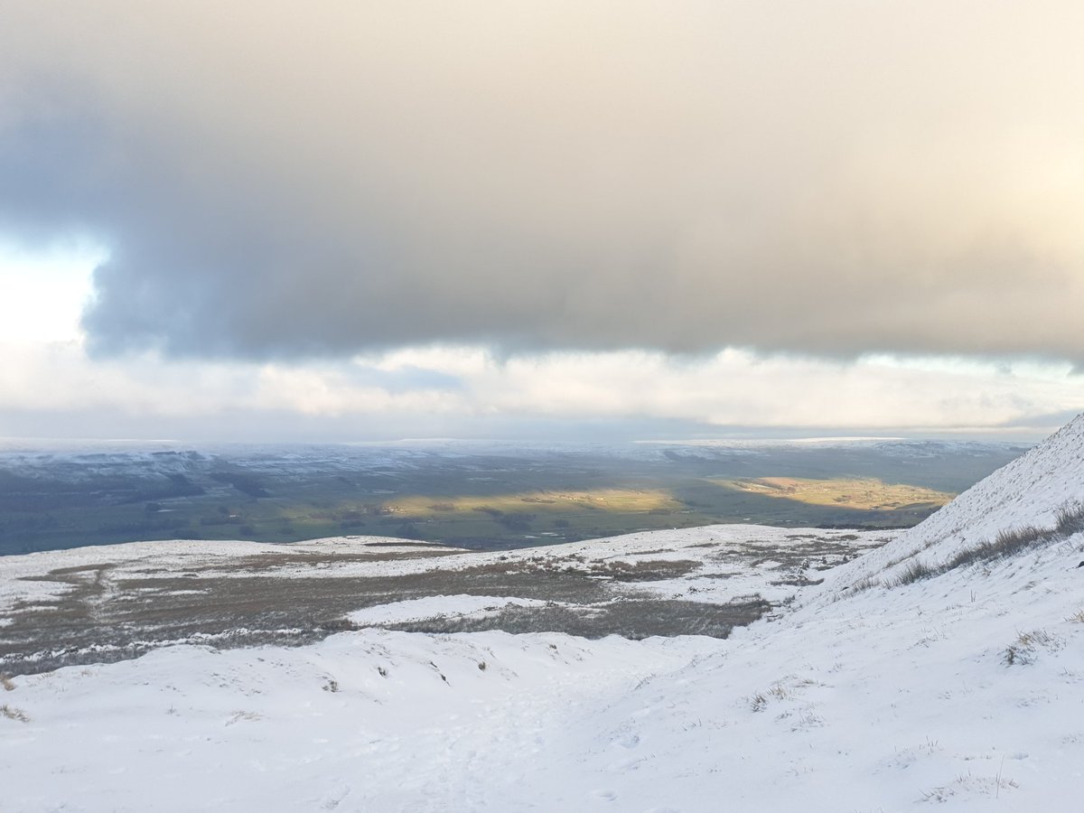 No, it wasn't but stunning views.