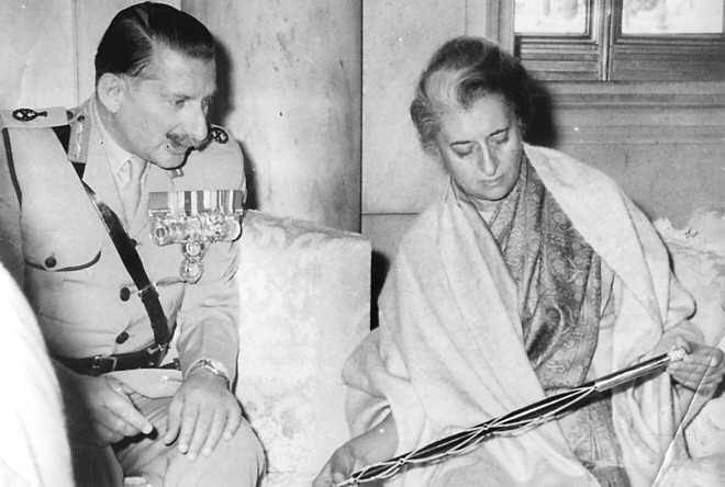 wheeled Sam into surgery.In 1947, when India became independent, two countries were born: India and Pakistan. Prime Minister Jinnah said, ‘Stay in Pakistan, Sam.’ But Sam came to India and joined the Gorkha Rifles as their first non-British officer.+