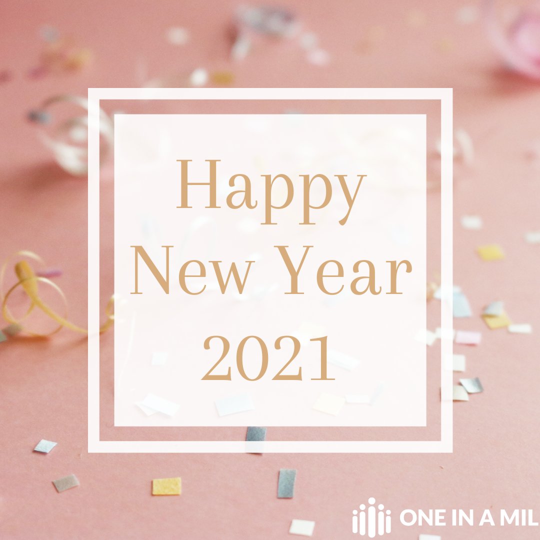 Wishing everyone a successful and happy 2021!! Remember to give yourself some grace as you set those goals, this one has been a doozie!