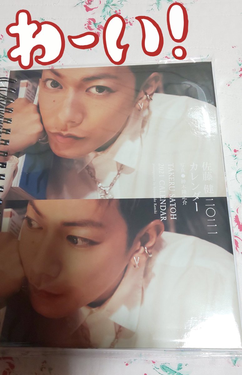 佐藤健◼️日めくりカレンダー◼️2017◼️おまけあり 佐藤健カレンダー2021