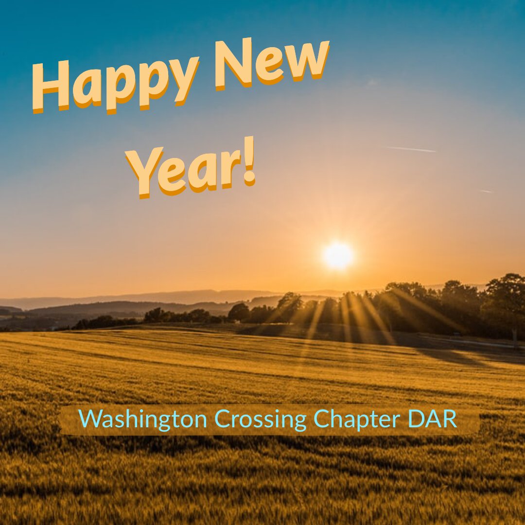 WashXingDAR's tweet photo. Rise and shine and Happy New Year 2021! We look forward to this new year with hope and anticipation for continuing our missions of education, patriotism, and historic preservation. ☀️🇺🇸 #todaysdar #riseandshineforamerica #patriotism #communityservice #newyear2021 https://t.co/PSYFG3PQgs