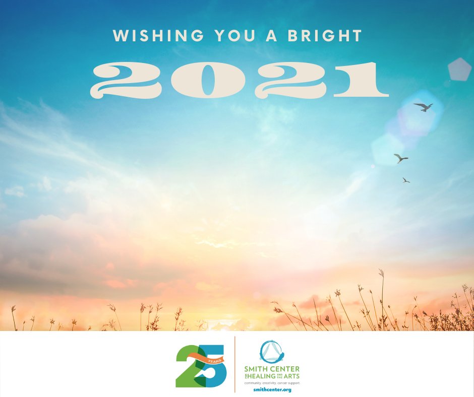 DCYACancer's tweet image. On behalf of our Board of Directors and Smith Center staff, we wish you a Happy New Year full of blessings, joy and laughter!! Thank you for being a part of our family. We genuinely hope to be able to see you both virtually and in person in 2021!

#transformcancer  #ayacancer