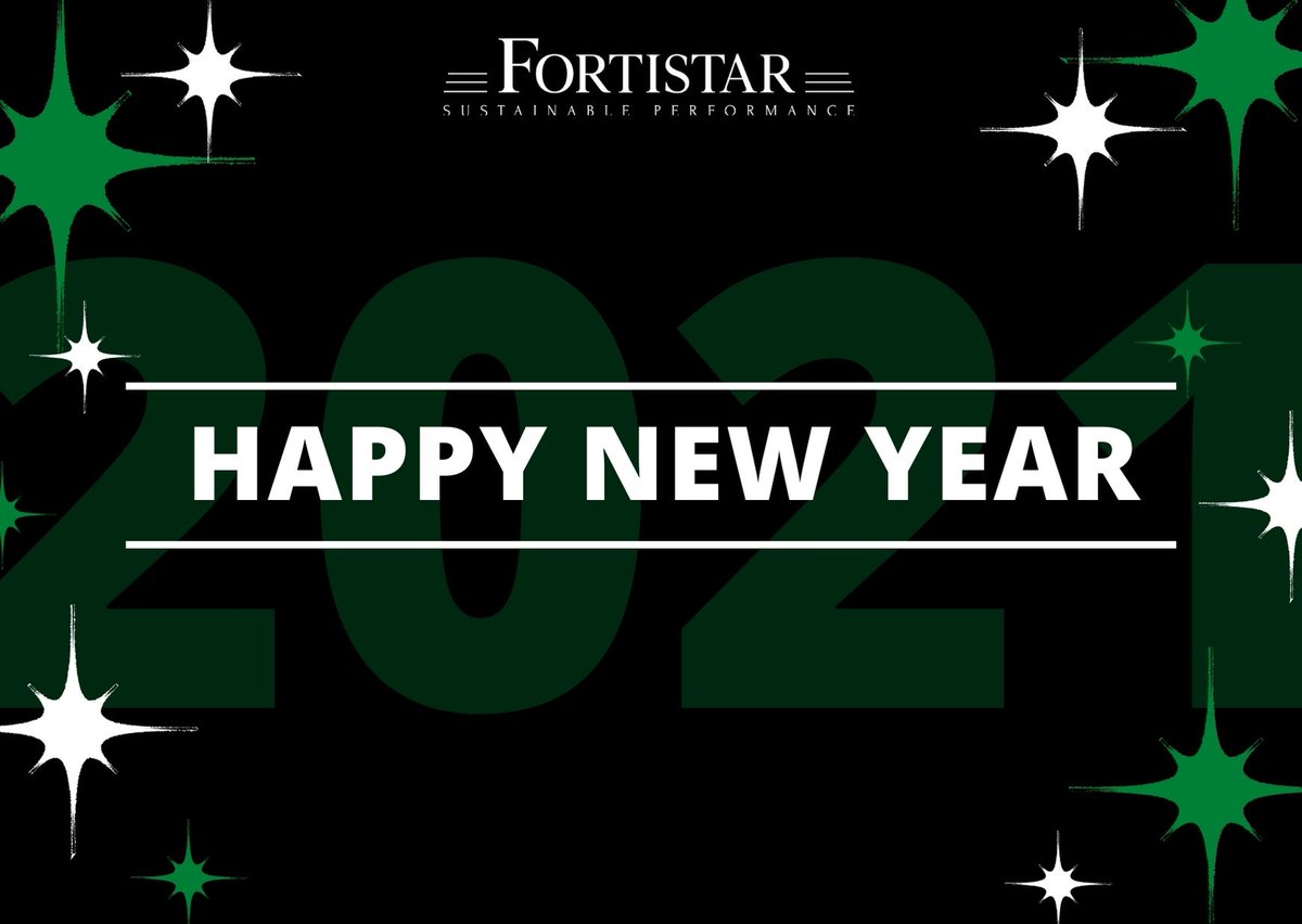 The Fortistar team wishes you and your loved ones a happy and healthy #NewYear! #2021
