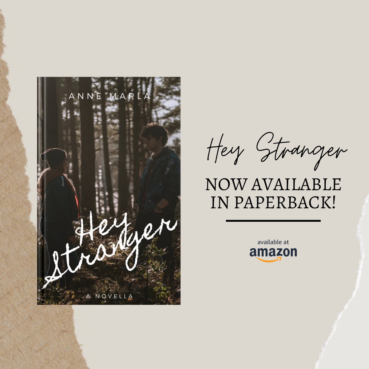 Hey Stranger is now available on paperback! Thank you @UkiyotoP for picking up my debut novella ❤️ Please check it out if you can 😊 Link: amazon.com/dp/9811496749 #WritingCommunity