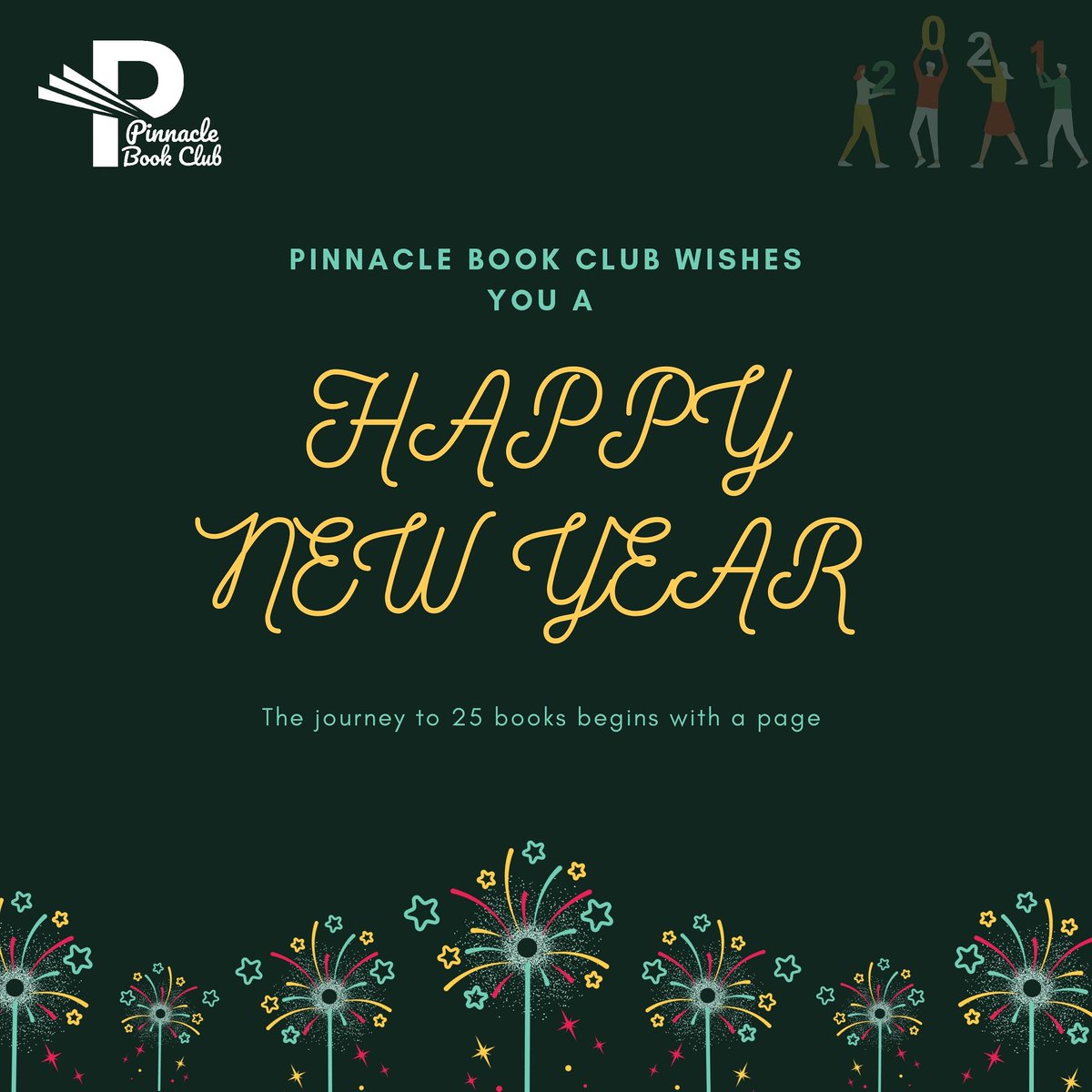 Pinnacle_books's tweet photo. Happy new year

#HappyNewYear
#2021year
#newbeginnings
#NewYear2021 https://t.co/sTyhmvMBJL